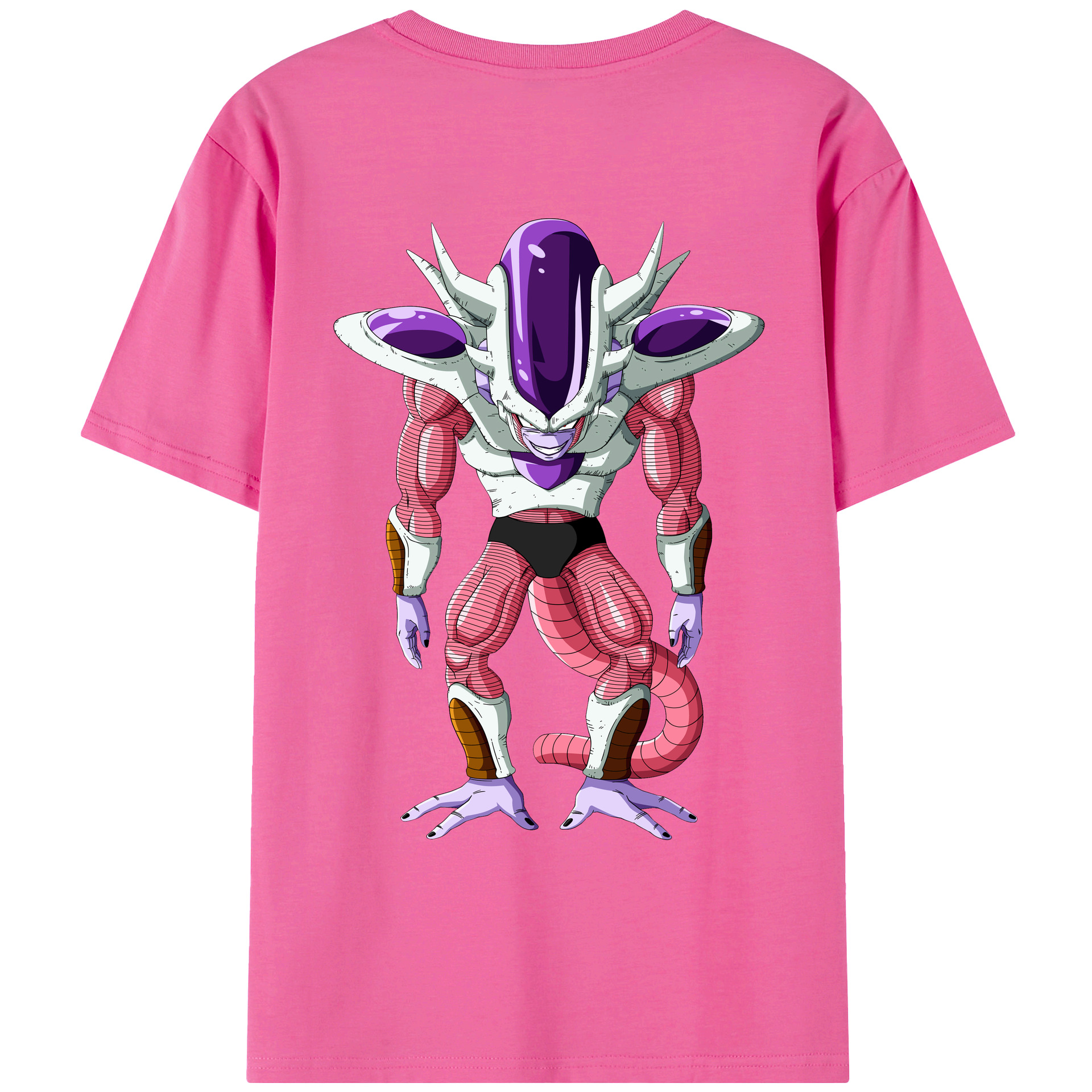 （画像用） ドラゴンボール フリーザ DRAGON BALL Frieza レディース半袖Tシャツ(バックプリント)